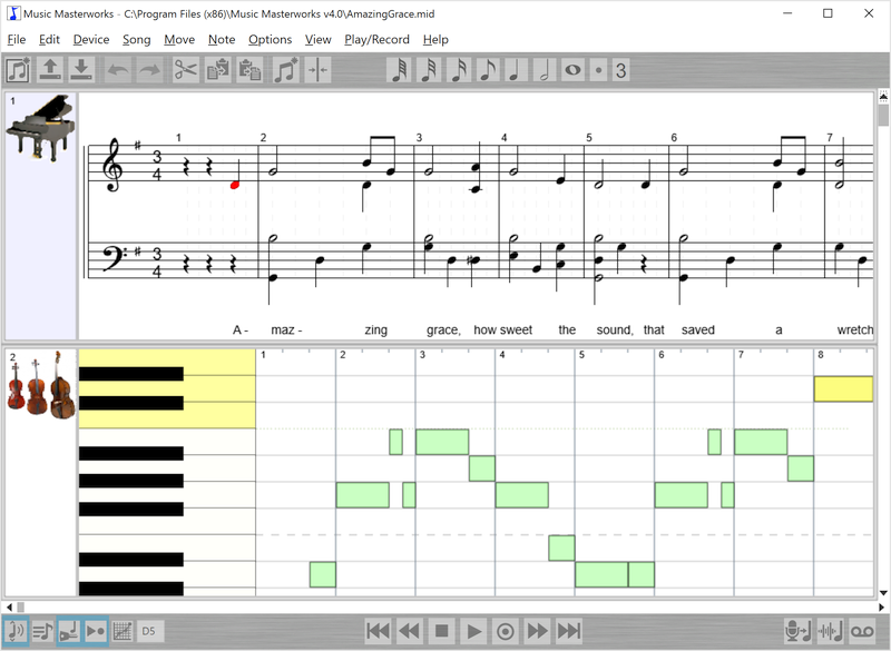 Click
              to download Music MasterWorks - MIDI editor